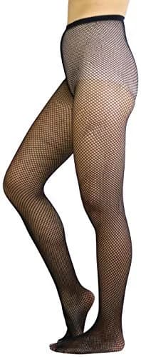 ToBeInStyle Women's Fishnet Full Footed Panty Hose Tights Hosiery - Queen Size - Black | Versatile, Sexy & Comfortable (70-120 chars) thumbnail 3