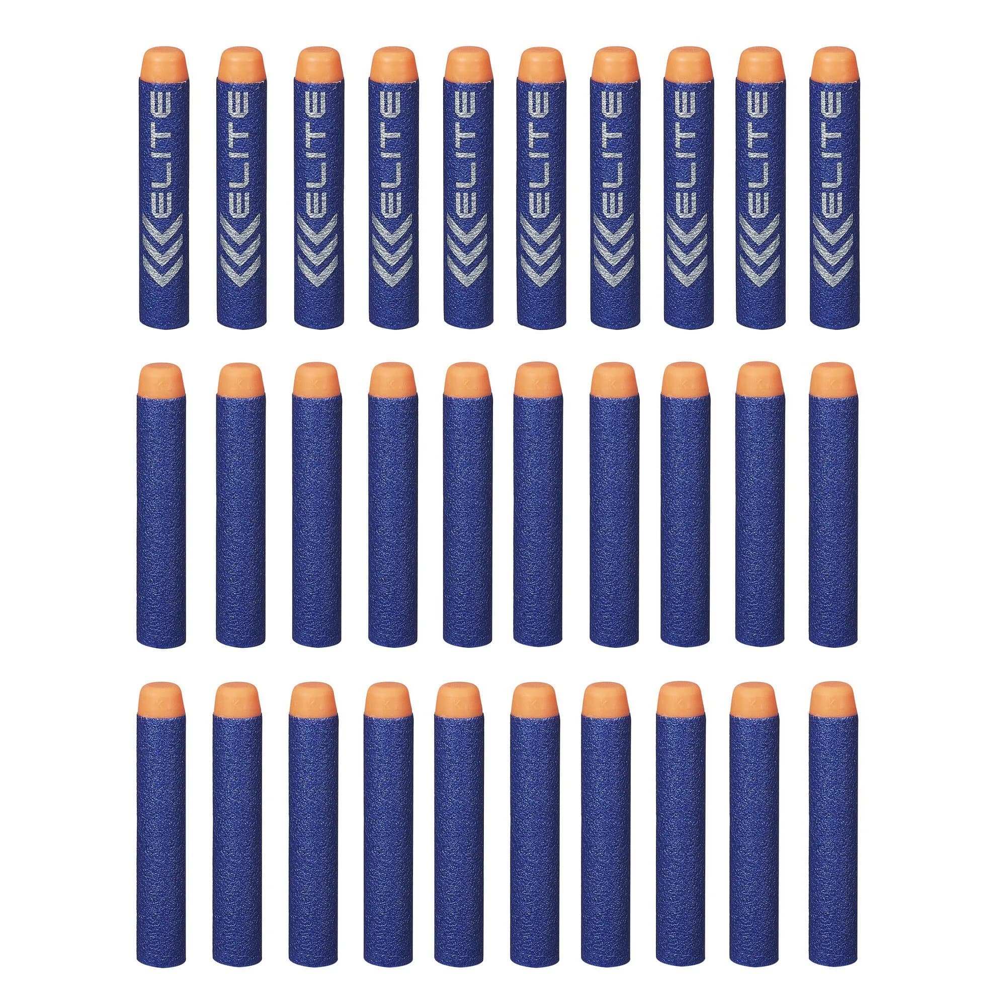 Nerf N-Strike Elite 30-Dart Refill | Foam Ammunition for Nerf Blasters in India — Blue and Orange