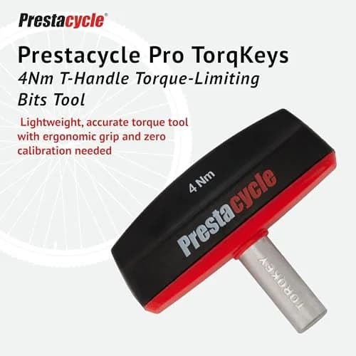 Prestacycle Pro TorqKeys 4Nm T-Handle Torque Wrench | Accurate, Ergonomic, Durable thumbnail 2