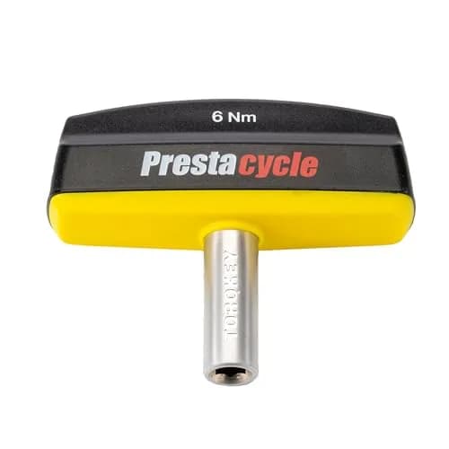 Prestacycle Pro TorqKeys 6Nm T-Handle Torque Wrench with Ergonomic Grip, Magnetic Hex, Zinc Shaft thumbnail 6