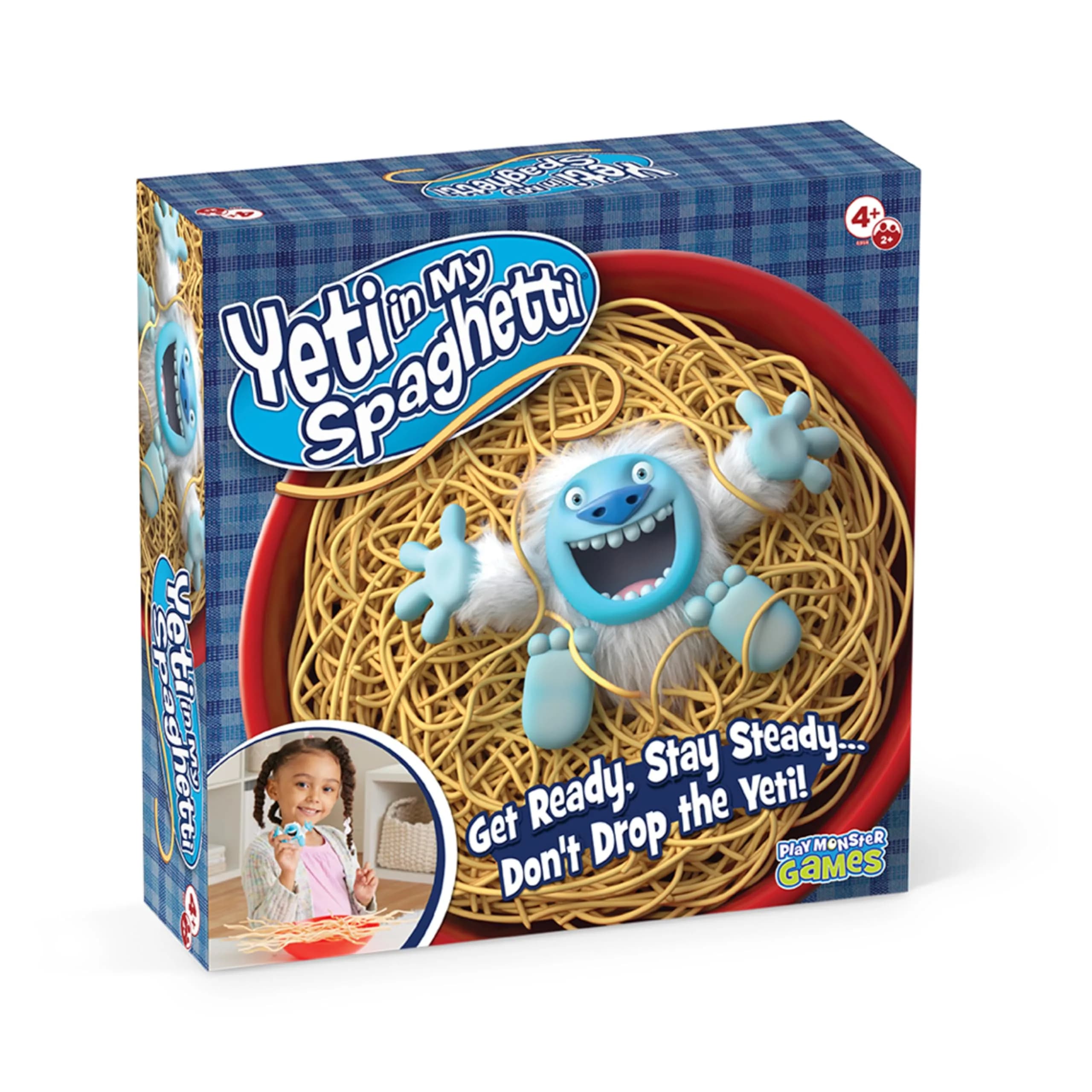 PlayMonster Yeti in My Spaghetti Board Game | Classic Strategy Game for Kids Ages 4+