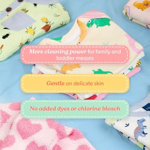 Dreft Baby Liquid Laundry Detergent Gentle on Sensitive Skin 1.24 L (42 fl oz) | Pediatrician Recommended for Baby Laundry thumbnail 8