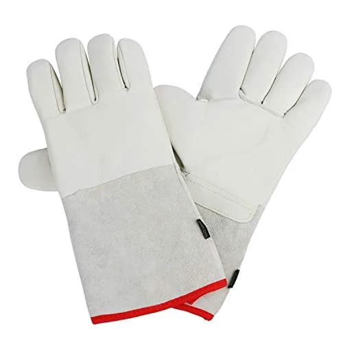 U.S. Solid Cryogenic Gloves LN2 Protective Gloves 35 cm (13.8") | Insulated for Extreme Cold thumbnail 1
