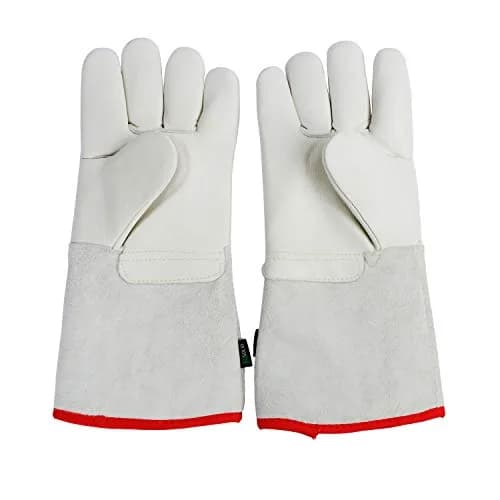 U.S. Solid Cryogenic Gloves LN2 Protective Gloves 35 cm (13.8") | Insulated for Extreme Cold thumbnail 5