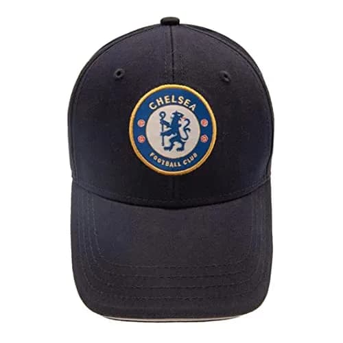 Chelsea FC Unisex Baseball Cap One Size Navy Blue | Classic Team Logo Fit thumbnail 2