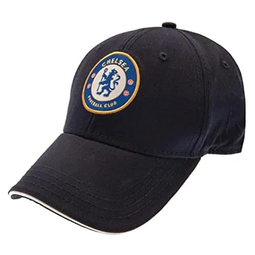 Chelsea FC Unisex Baseball Cap One Size Navy Blue | Classic Team Logo Fit thumbnail 3