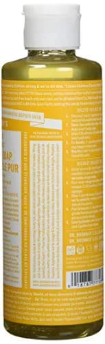 Dr. Bronner's Organic Pure Castile Liquid Soap Citrus Orange 237ml (8 fl oz) | All-Purpose Natural Cleanser thumbnail 2