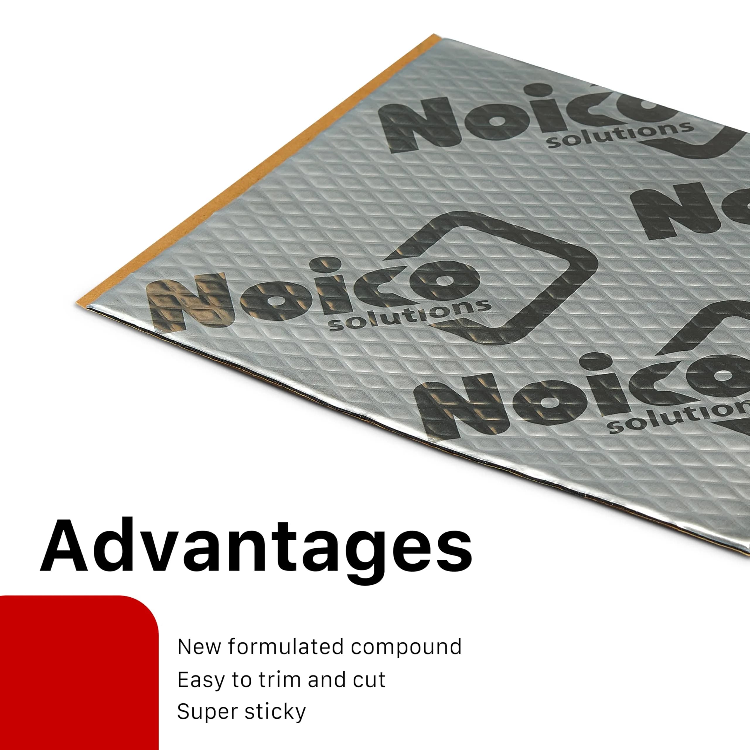 Noico Pro 80 mil 36 sqft Car Sound Deadening Mat | Automotive Butyl Insulation & Dampening - view 4