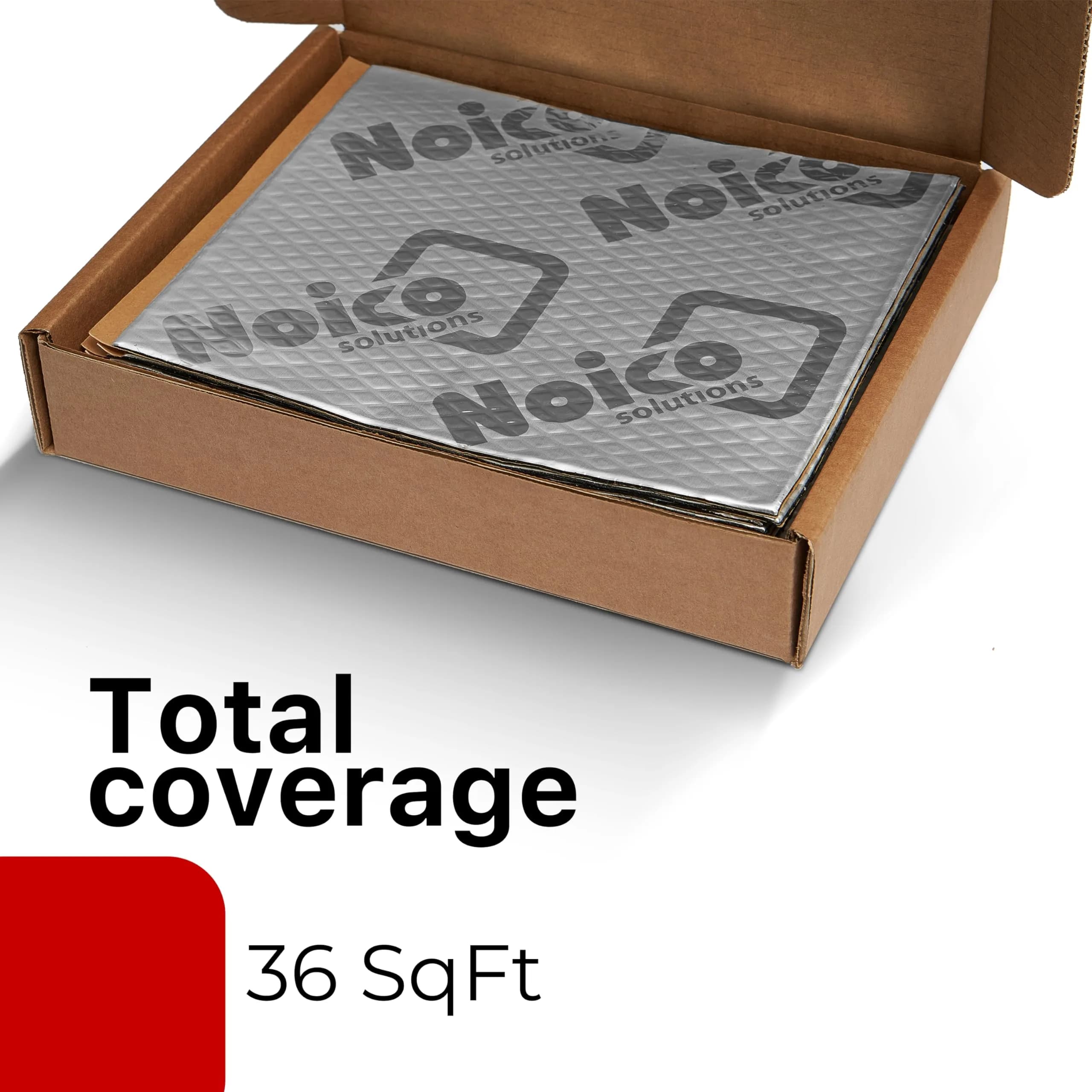 Noico Pro 80 mil 36 sqft Car Sound Deadening Mat | Automotive Butyl Insulation & Dampening - view 5