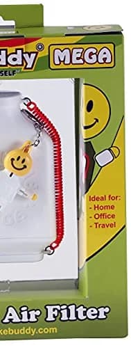 Smoke Buddy Mega Personal Air Filter, White | Eliminates Odor & Smoke thumbnail 3