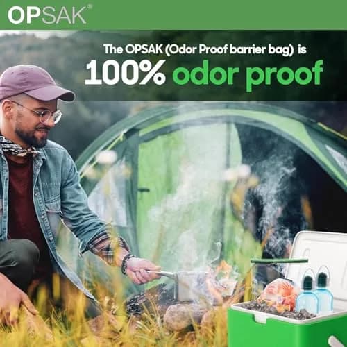 LOKSAK OPSAK Odorproof Dry Bags 7 in x 7 in | Leak-proof, Reusable, Waterproof (2 Pack) thumbnail 4
