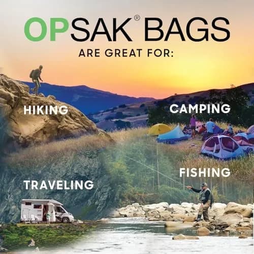 LOKSAK OPSAK Odorproof Dry Bags 28x20 inch | Leak-Proof Reusable Waterproof Storage for Backpacking & Camping thumbnail 7