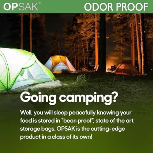LOKSAK OPSAK Odorproof Dry Bags 28x20 inch | Leak-Proof Reusable Waterproof Storage for Backpacking & Camping thumbnail 8