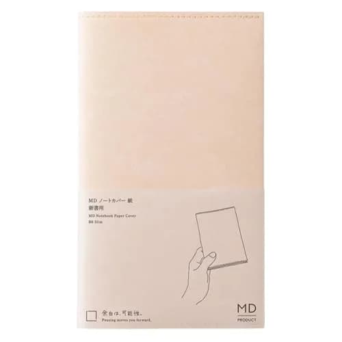 Midori MD Notebook Cover, Shinsho Paper, Ivory | Lightweight, Durable MD Note Cover (18.5x22.5cm) thumbnail 1