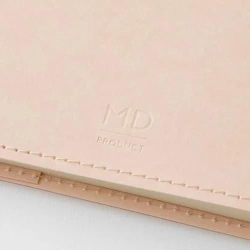 Midori MD Notebook Cover, Shinsho Paper, Ivory | Lightweight, Durable MD Note Cover (18.5x22.5cm) thumbnail 6