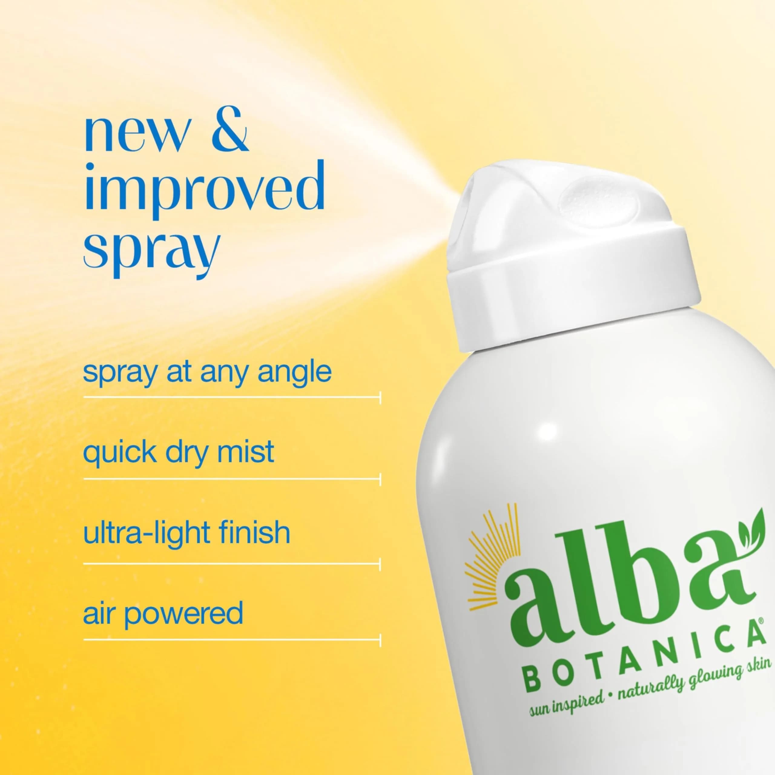 Alba Botanica Sensitive Sunscreen Spray SPF 50 | Broad Spectrum, Water Resistant, Fragrance-Free 177ml (5 fl. oz.) - view 3