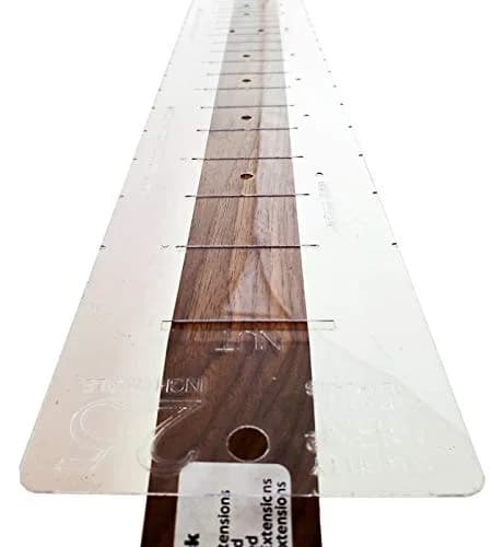 C. B. Gitty 25.5-inch GEN2 Fretting Scale Marking Template for Guitars | Accurate Fret Positioning Tool thumbnail 2