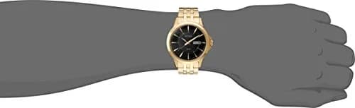 Citizen Quartz Men's Watch 41mm Gold-Tone Stainless Steel Analog Display | Classic Dress Watch with Day-Date thumbnail 2