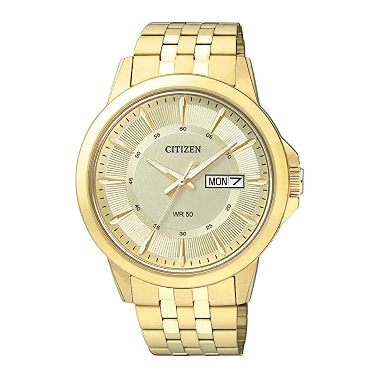 Citizen Quartz Men's Watch Gold-Tone Stainless Steel 41mm (1.61 inches) | Japanese Quartz Movement
