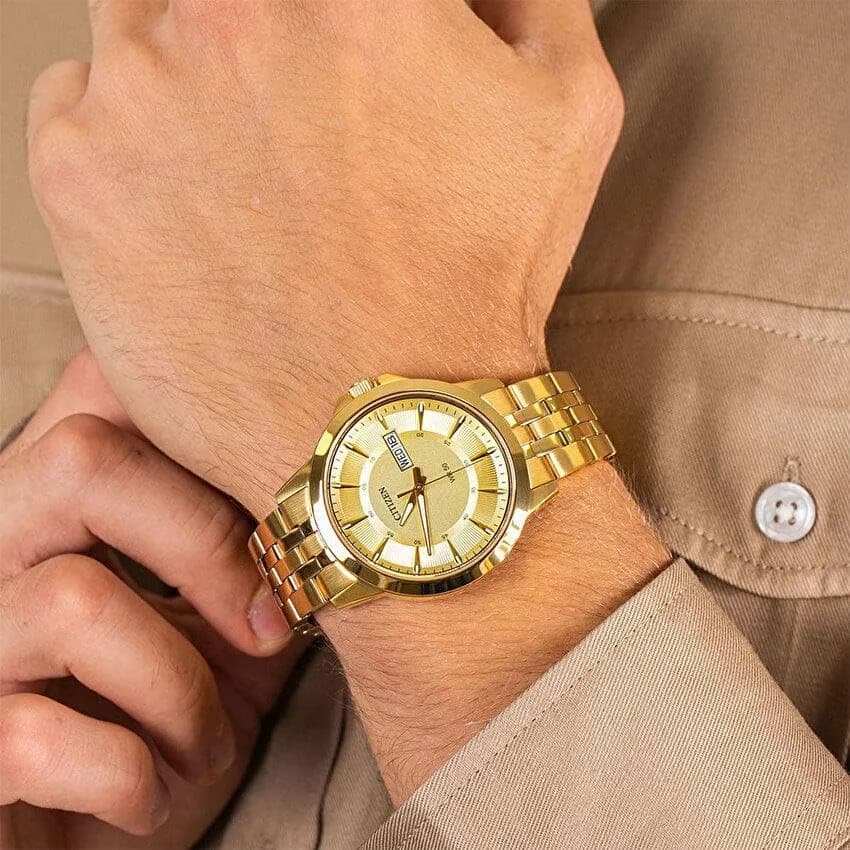 Citizen Quartz Men's Watch Gold-Tone Stainless Steel 41mm (1.61 inches) | Japanese Quartz Movement thumbnail 8