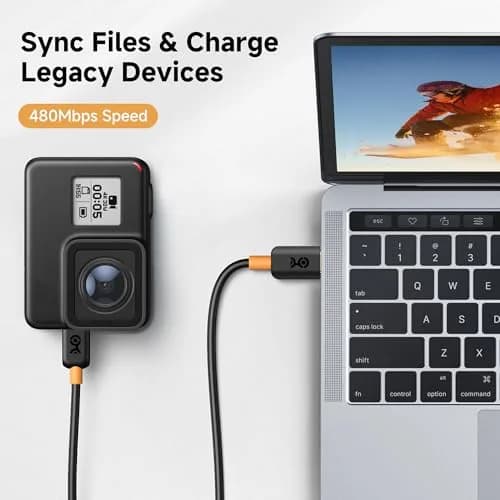 Cable Matters USB Type-C to Mini USB Cable, 6.6ft | Compatible with Legacy Devices & Modern Laptops thumbnail 4