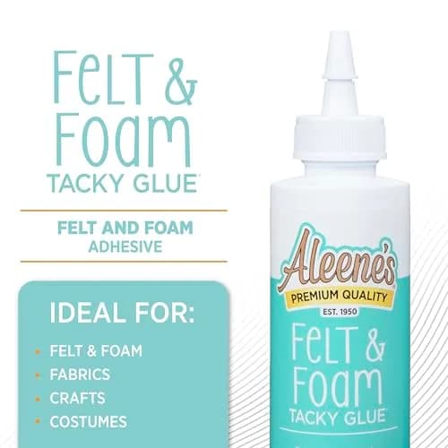 Aleene's Felt & Foam Tacky Glue 118ml (4 fl. Oz.) | Fast-Grab Craft Adhesive for DIY Projects thumbnail 7