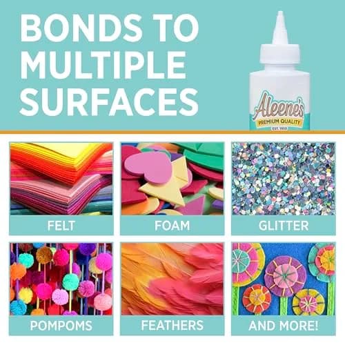 Aleene's Felt & Foam Tacky Glue 118ml (4 fl. Oz.) | Fast-Grab Craft Adhesive for DIY Projects thumbnail 3