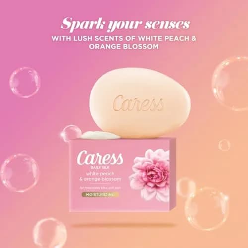 Caress Daily Silk Beauty Bar Soap 95ml (3.15 oz) | Silky Soft Skin & Elegant Fragrance thumbnail 3
