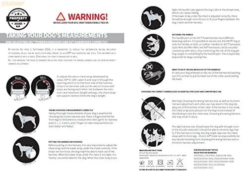 Julius-K9 IDC Powerharness Baby 1 (2-6.5 lbs / 0.8-3 kg) | European-Made Dog Harness with Reflective Safety thumbnail 4