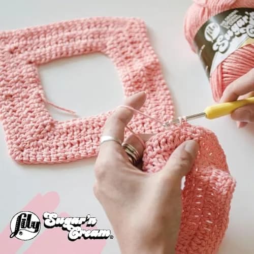Lily Sugar 'N Cream Cotton Yarn 2.5oz Seabreeze | Versatile, Machine Wash & Dry thumbnail 9