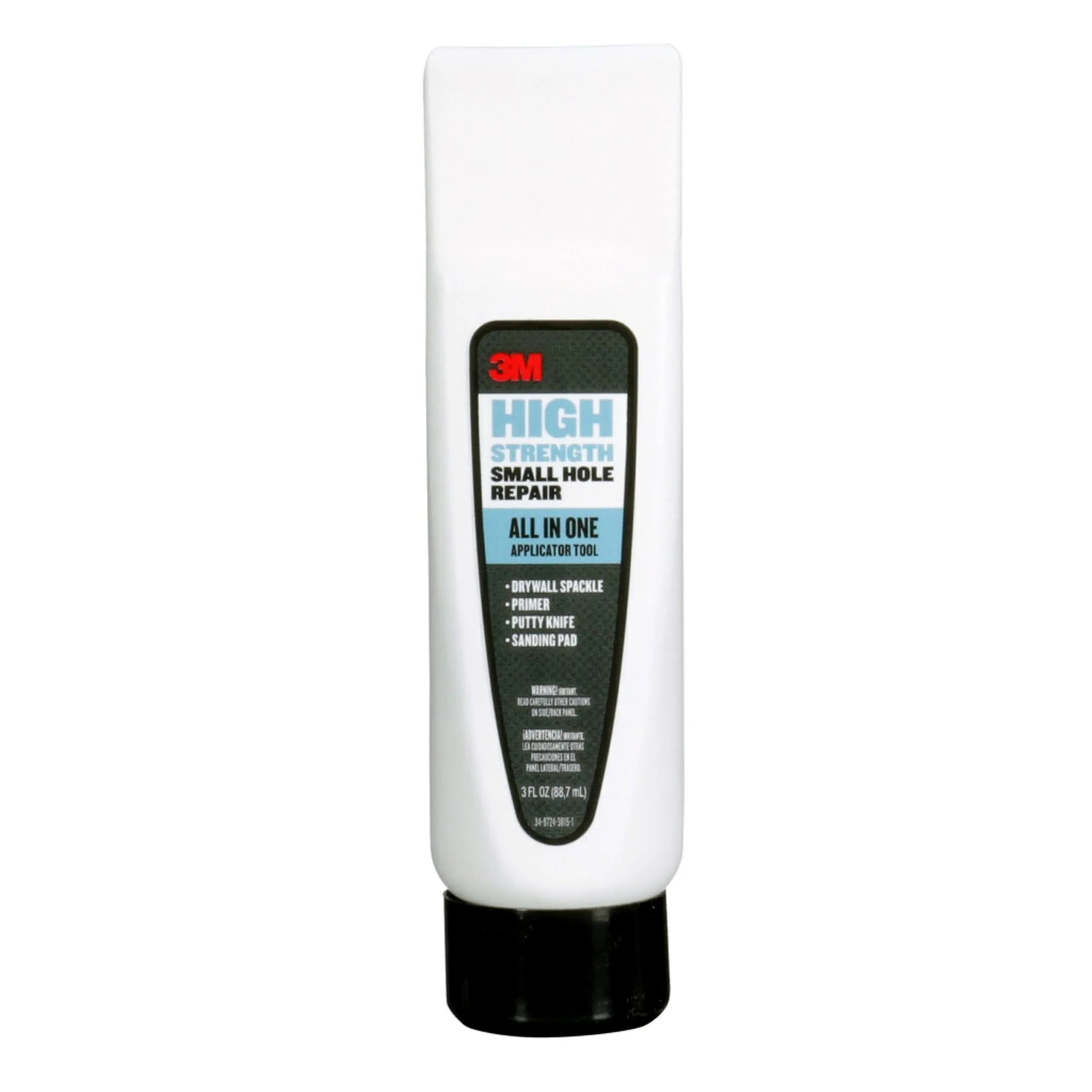 3M High Strength Small Hole Repair, All-in-One Applicator Tool | Fast Wall Fixes with Primer-Enhanced Spackle (3 Fl Oz)