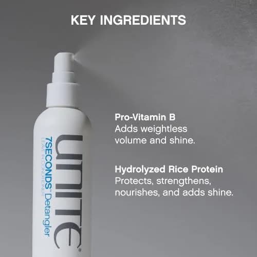 UNITE Hair 7SECONDS Detangler Spray 8 Fl Oz | Heat & UV Protection, All Hair Types thumbnail 8