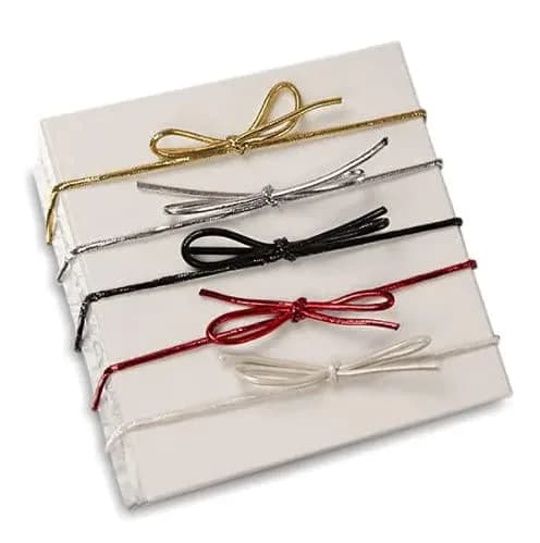 Paper Mart Gold Decorative Ribbon Trim 8" | Elegant Gift Wrapping Accessory thumbnail 4