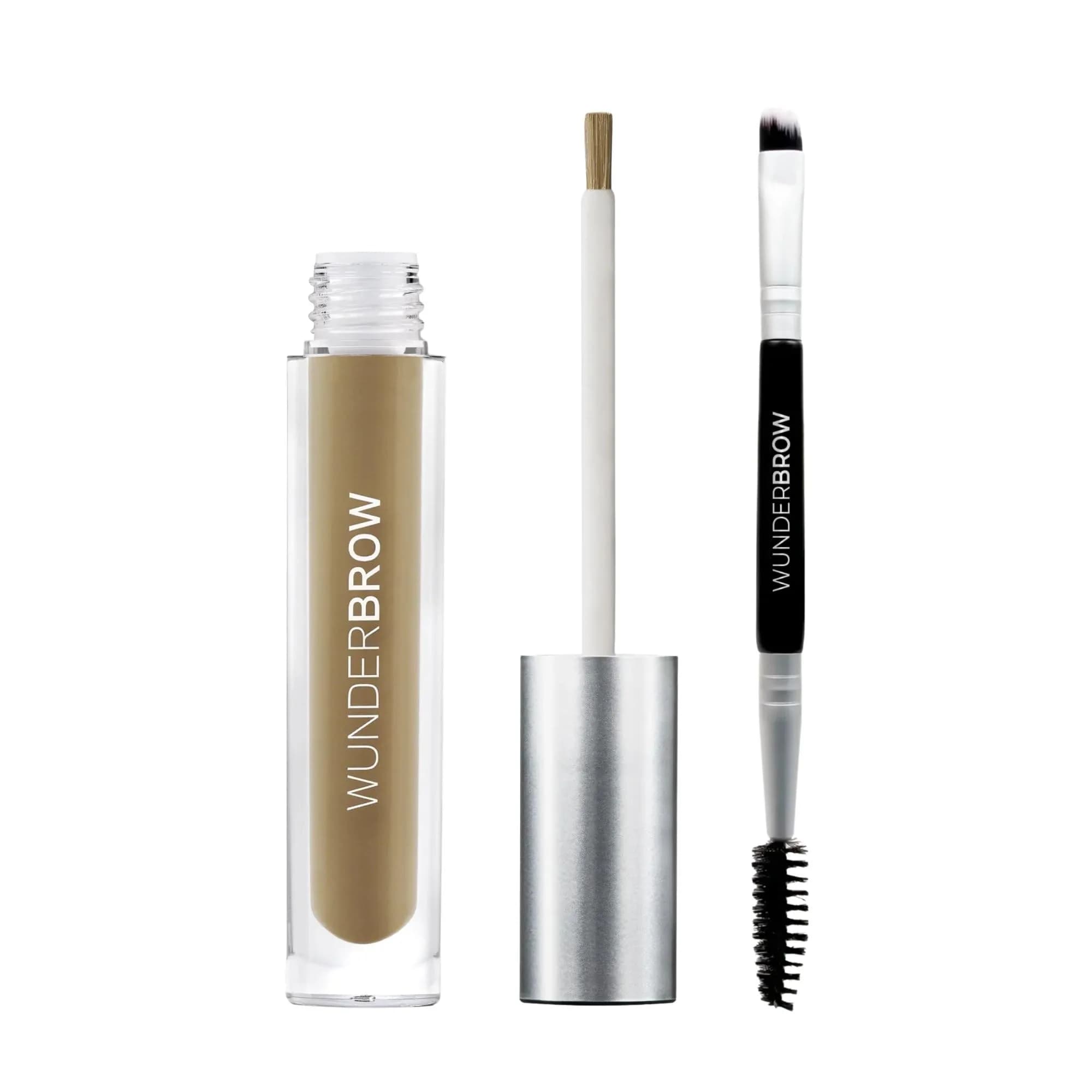 WUNDERBROW Eyebrow Gel 0.17 Fl Oz | Waterproof, Smudgeproof, Long Lasting, Shade: Black/Brown, Vegan & Cruelty-Free — Blonde