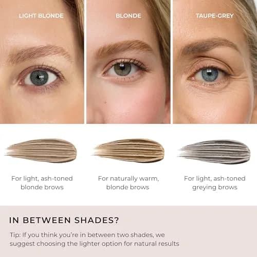 WUNDERBROW Eyebrow Gel Waterproof Smudgeproof Blonde | Long Lasting, Vegan & Cruelty-Free thumbnail 3