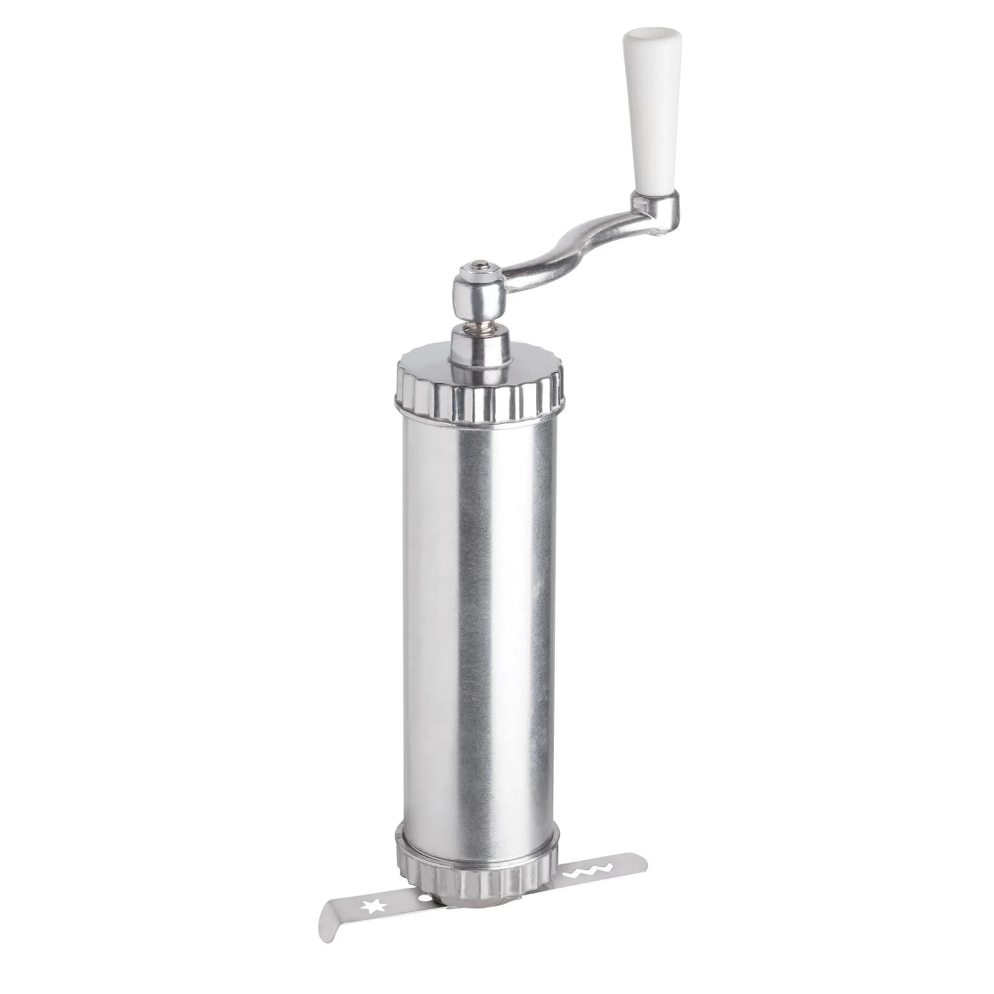 Fante's Cookie Press Silver | Easy Cookie Shapes for Italian Cookies & More