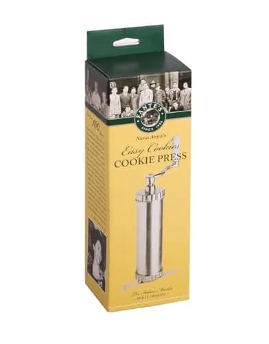 Fante's Cookie Press Silver | Easy Cookie Shapes for Italian Cookies & More thumbnail 5