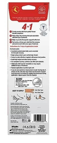 MUELLER PFTape Plantar Fasciitis Pain Relief Therapeutic Tape | Water-Resistant, Disposable, Breathable Support (70-120 chars) thumbnail 2