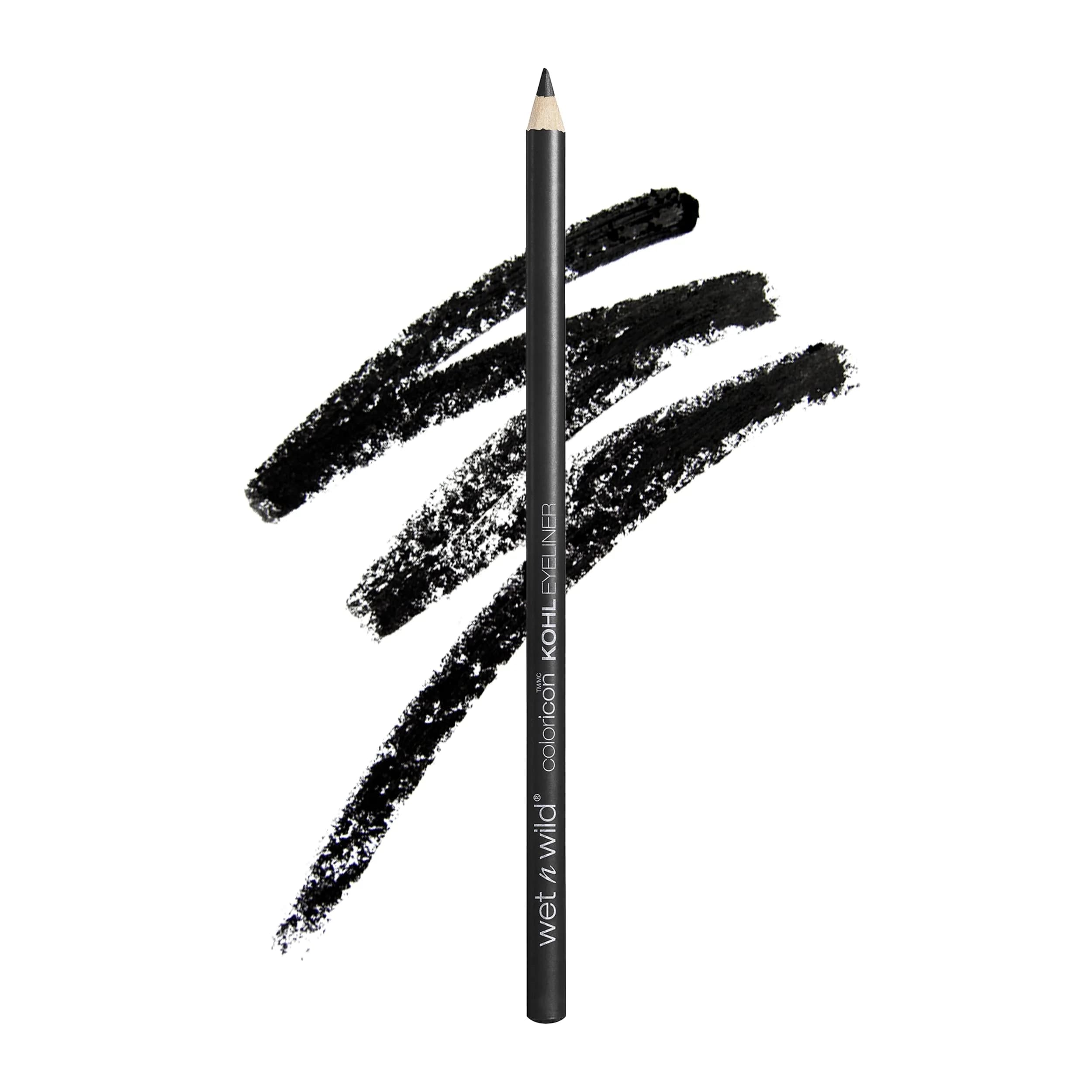 wet n wild Color Icon Kohl Eyeliner Pencil - Baby's Got Black | Cruelty-Free Matte Finish — Baby's Got Black