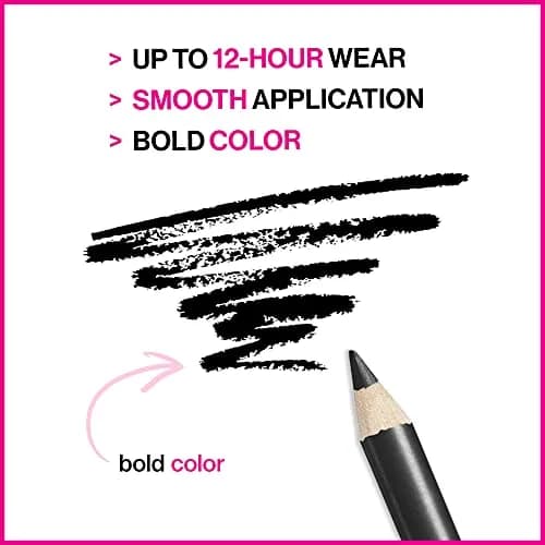 wet n wild Color Icon Kohl Eyeliner Pencil - Baby's Got Black | Cruelty-Free Matte Finish thumbnail 3