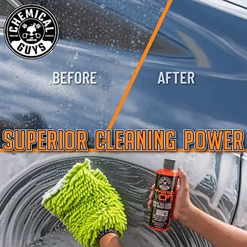 Chemical Guys Hybrid Foaming High Gloss Car Wash Soap 473ml (16 Fl Oz) | pH-Balanced for Wax & Sealant Coats thumbnail 5