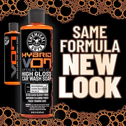 Chemical Guys Hybrid Foaming High Gloss Car Wash Soap 473ml (16 Fl Oz) | pH-Balanced for Wax & Sealant Coats thumbnail 9