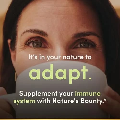 Nature's Bounty Vitamin C + Zinc Tablets 60 mg (60 Count) | Supports Immune Health with Antioxidant Zinc thumbnail 4
