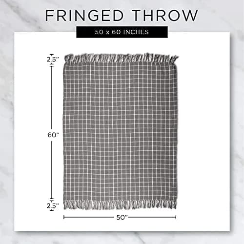 DII Chevron Throw Collection Handloomed Cotton 127x152 cm (50x60 in) | Cozy Accent for Indian Homes thumbnail 7