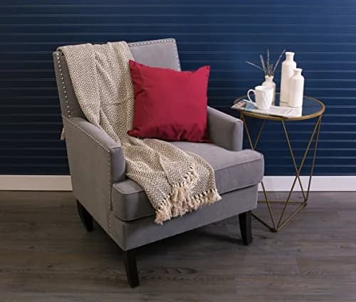 DII Chevron Throw Collection Handloomed Cotton 127x152 cm (50x60 in) | Cozy Accent for Indian Homes thumbnail 3