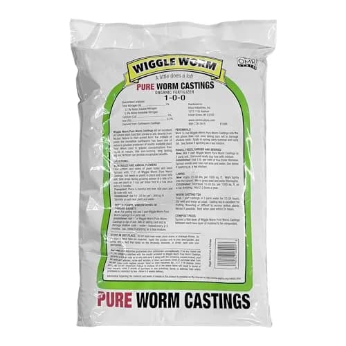 Wiggle Worm Organic Fertilizer 30lb | OMRI Listed, Soil Enrichment & Plant Growth Support thumbnail 2