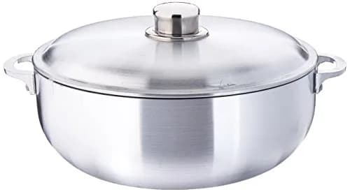 Uniware Super Quality Aluminum Caldero/Stock Pot 6.7QT | Heavy Gauge, Even Heat Distribution thumbnail 1