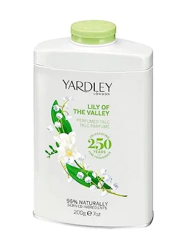 Yardley London Lily of the Valley Perfumed Talc 200g (7.05 oz) | Dermatologist Tested thumbnail 3