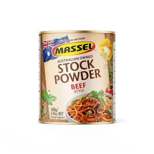 Massel Beef Style Bouillon Powder 168g (5.9 oz) | Gluten & Dairy Free, Low FODMAP Certified thumbnail 1