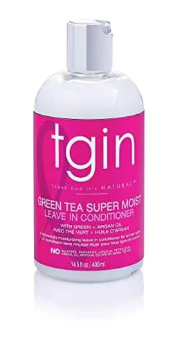 Thank God It's Natural Green Tea Super Moist Leave In Conditioner – Hydrates & Controls Frizz, 13 Oz thumbnail 5